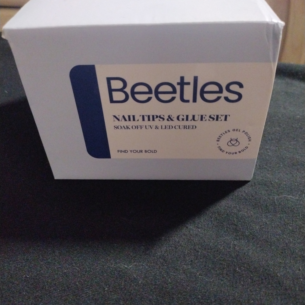 Beetles Nail Tips & Glue Set